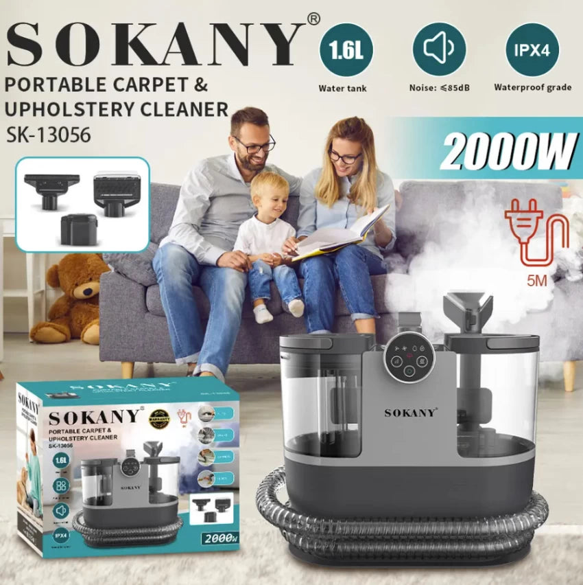 Sokany Portable Carpet & Upholstery Cleaner