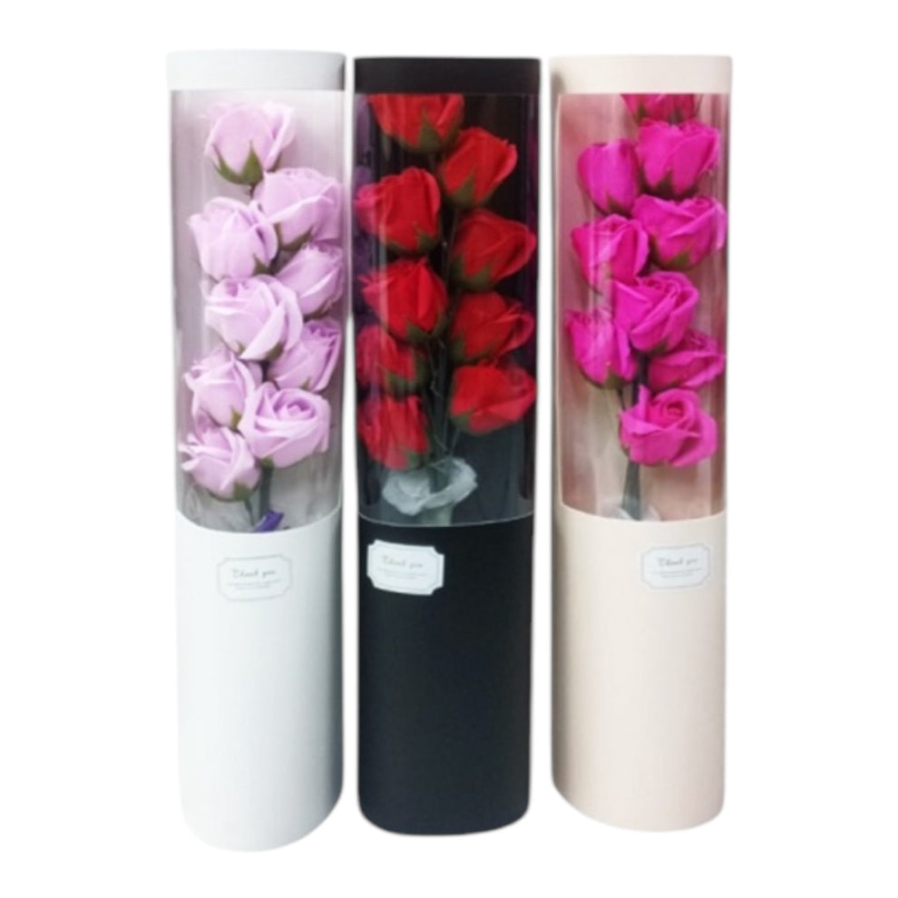 Valentines Day Artificial Rose Bouquet With LED Light- Various Options
