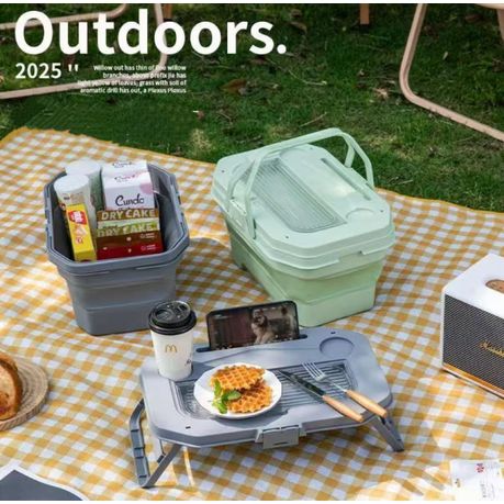 Multifunctional Outdoor Folding Basket
